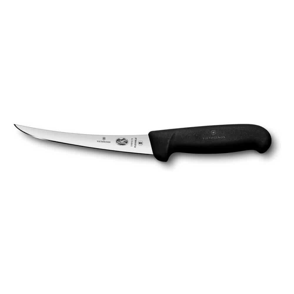 Victorinox 47602 Swiss Army Cutlery Fibrox Pro Curved Boning Knife - 6’’