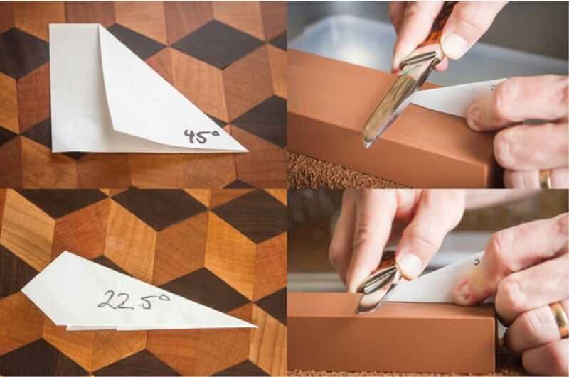 How to use a sharpening stone