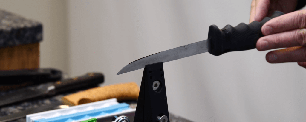 sharpening of fish fillet knife